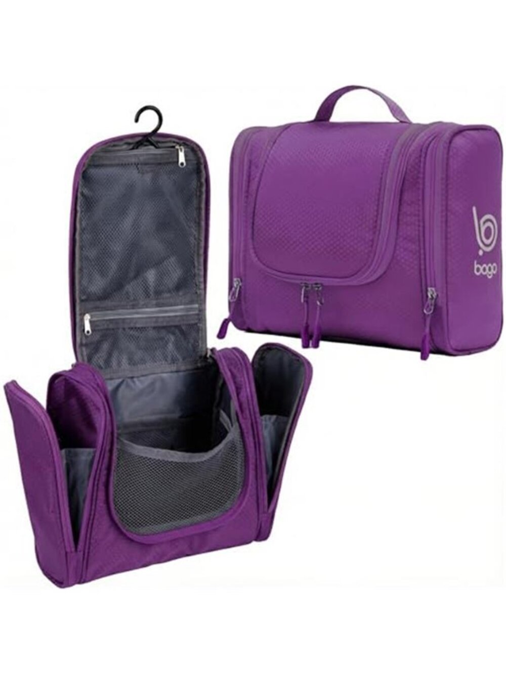 Travel Toiletry Bag Hanging Organizer Waterproof Makeup Cosmetic Case Large